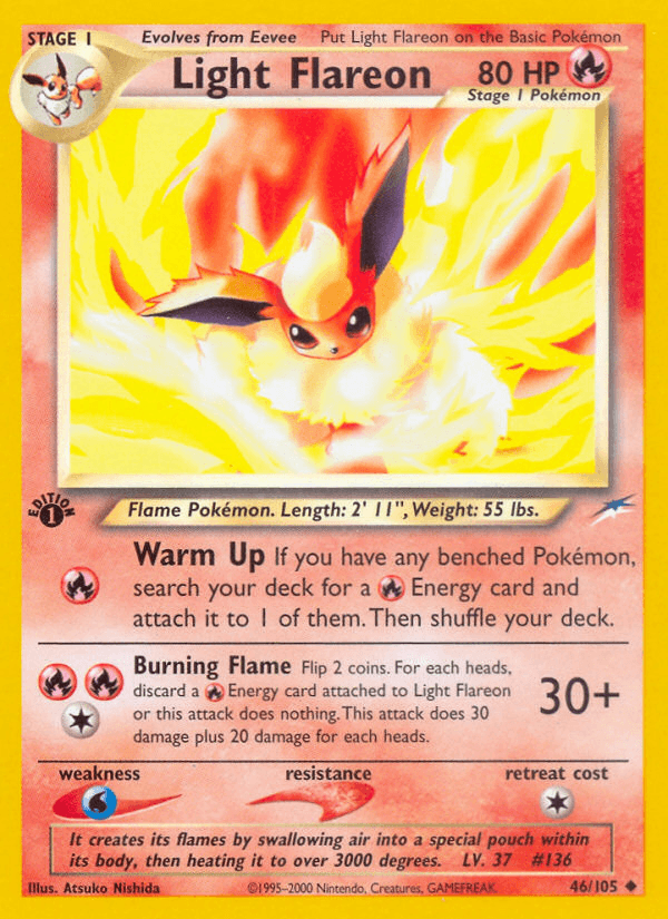 Light Flareon — Neo Destiny