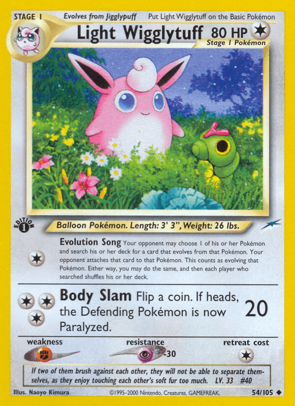Light Wigglytuff — Neo Destiny