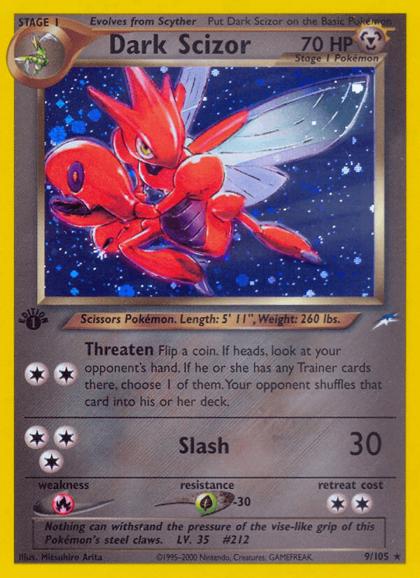 Dark Scizor — Neo Destiny