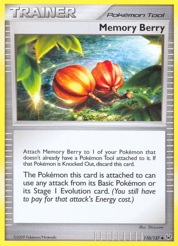 Memory Berry — Platinum Pokémon TCG card by Shizurow