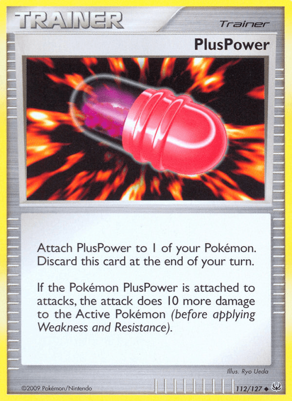 PlusPower — Platinum Pokémon TCG card by Ryo Ueda