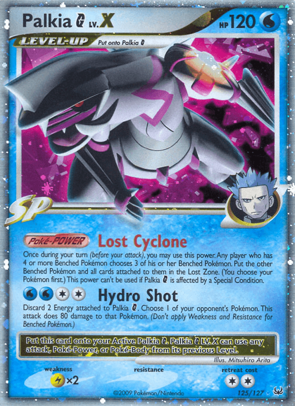 Palkia G Lv.X — Pokémon TCG card