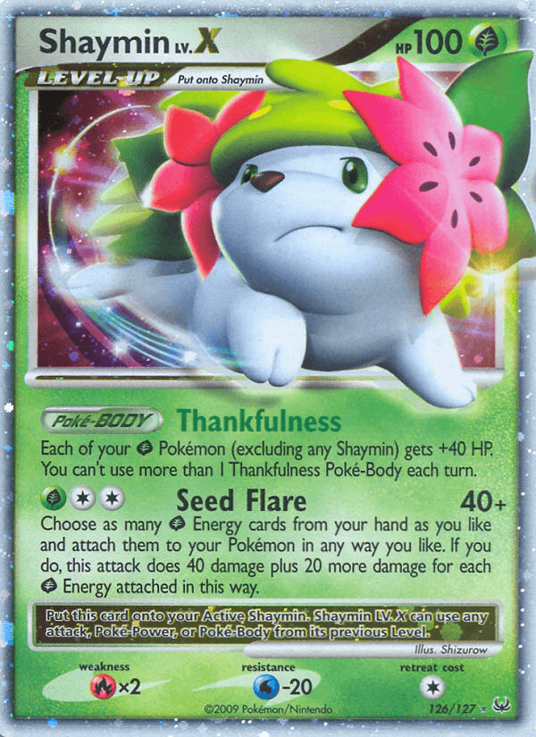Shaymin Lv.X (Land Forme) — Pokémon TCG card