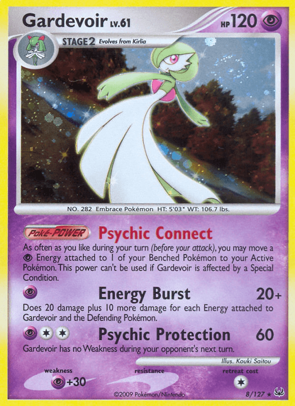 Gardevoir — Platinum Pokémon TCG card by Kouki Saitou