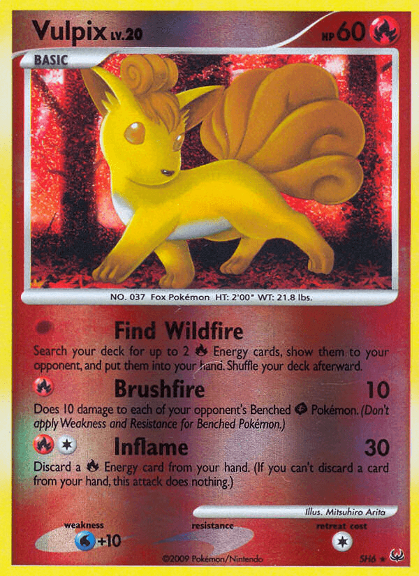 Vulpix (Shiny) — Pokémon TCG card