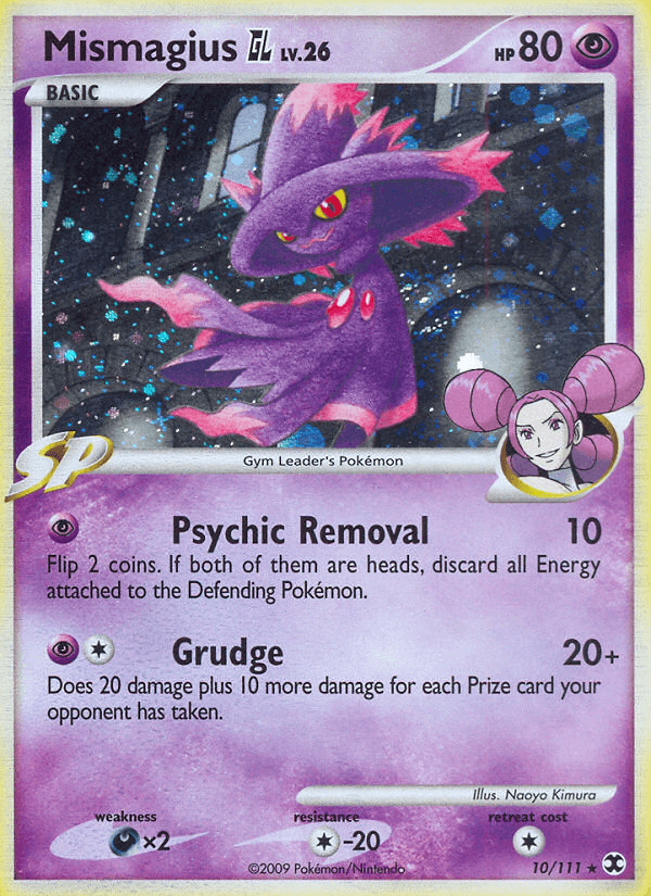 Mismagius GL — Rising Rivals Pokémon TCG card by Naoyo Kimura