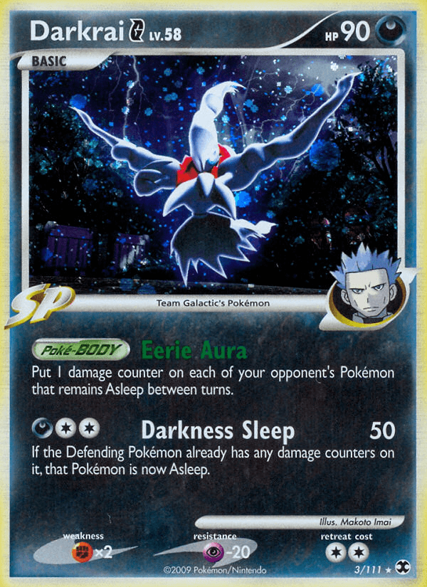 Darkrai G — Rising Rivals Pokémon TCG card by Makoto Imai