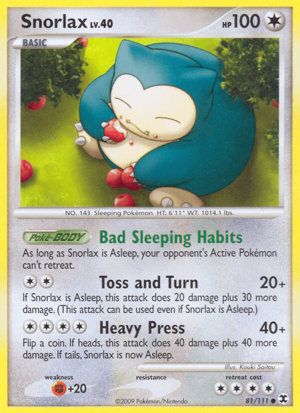 Snorlax (81) — Rising Rivals