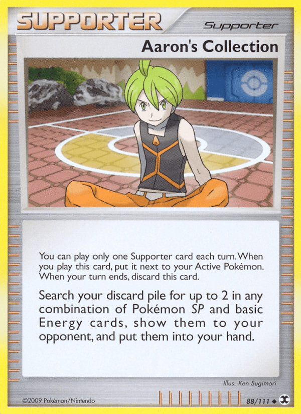 Aaron's Collection — Rising Rivals Pokémon TCG card by Ken Sugimori