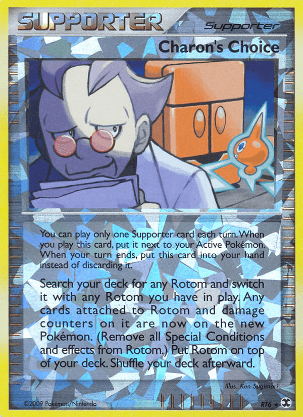 Charon's Choice — Rising Rivals Pokémon TCG card by Ken Sugimori