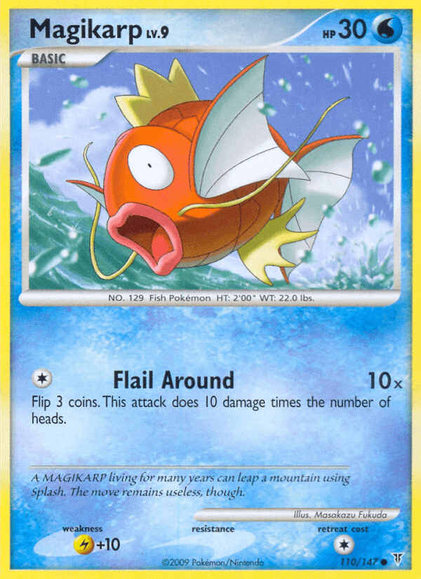 Magikarp — Supreme Victors Pokémon TCG card by Masakazu Fukuda