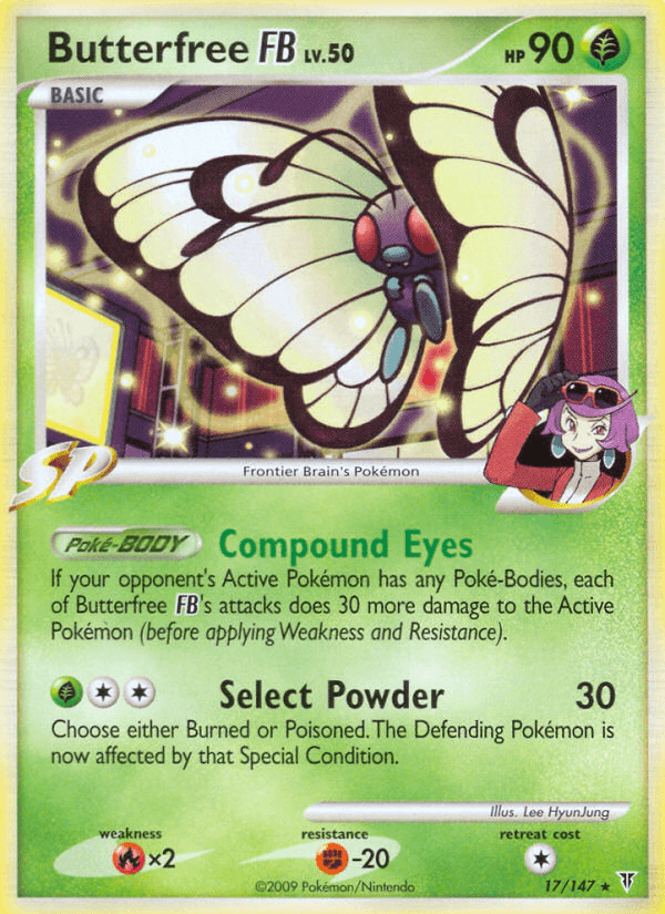 Butterfree FB — Supreme Victors Pokémon TCG card by Lee HyunJung