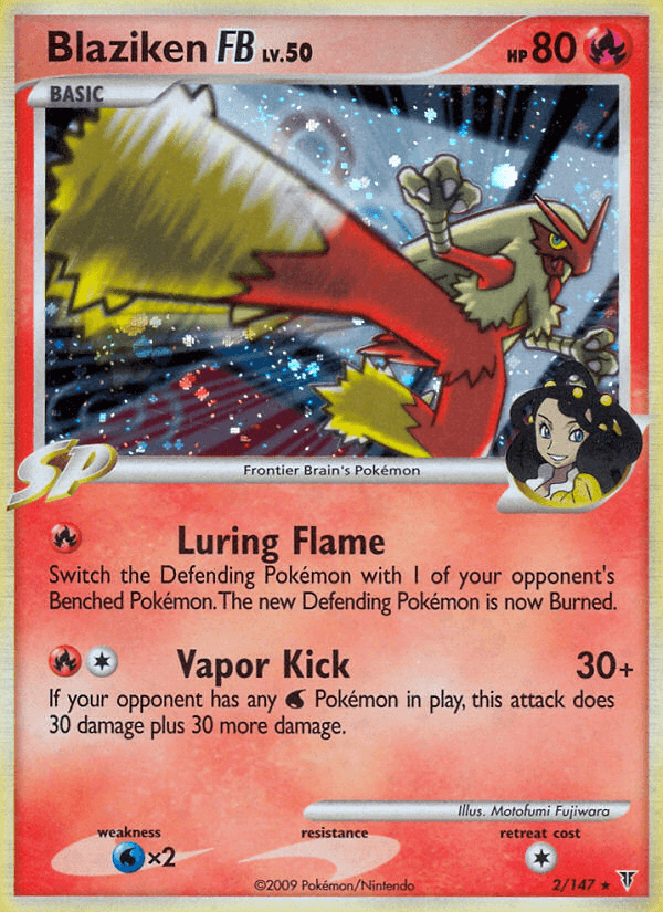 Blaziken FB — Supreme Victors Pokémon TCG card by Motofumi Fujiwara