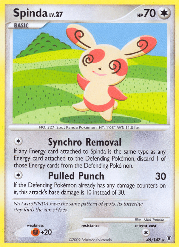 Spinda — Supreme Victors Pokémon TCG card by Miki Tanaka