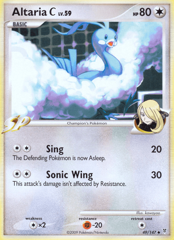 Altaria C — Supreme Victors Pokémon TCG card by kawayoo