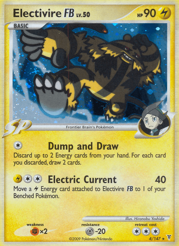 Electivire FB — Supreme Victors Pokémon TCG card by Hironobu Yoshida