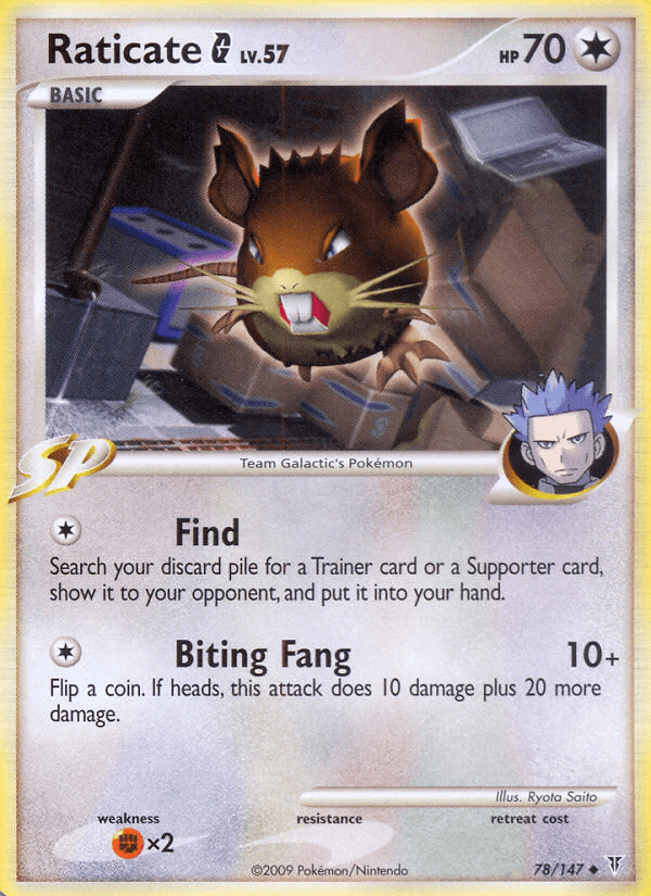 Raticate G — Supreme Victors Pokémon TCG card by Ryota Saito