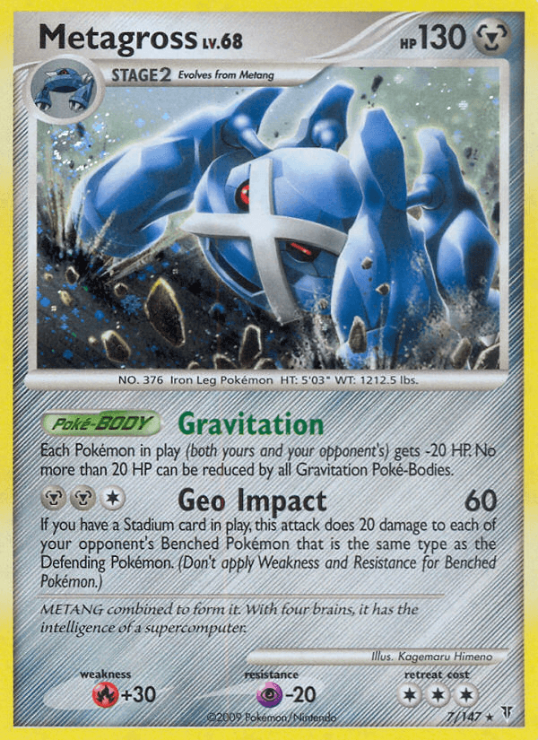 Metagross — Supreme Victors Pokémon TCG card by Kagemaru Himeno