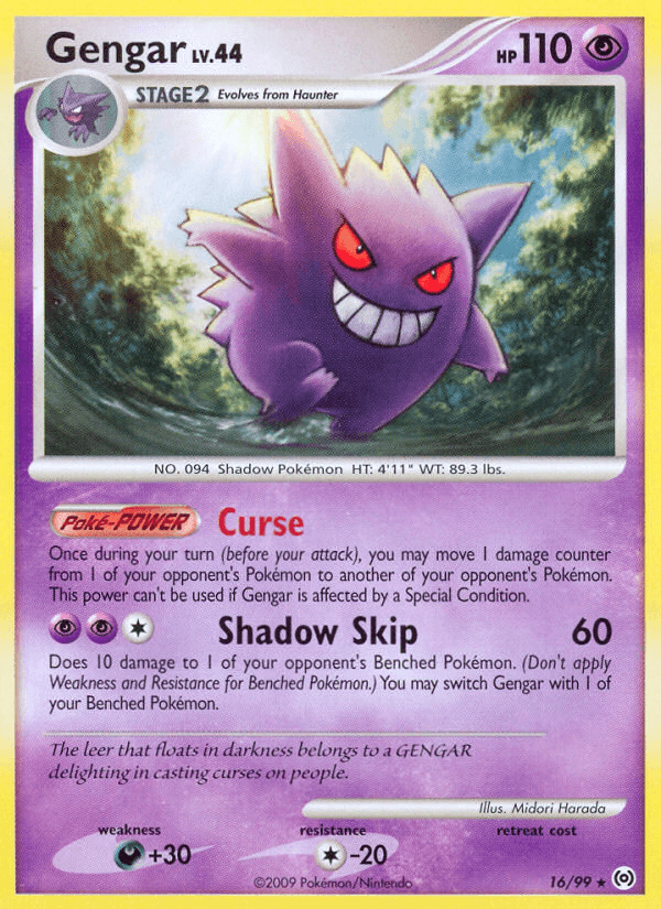 Gengar (16) — Arceus Pokémon TCG card by Midori Harada