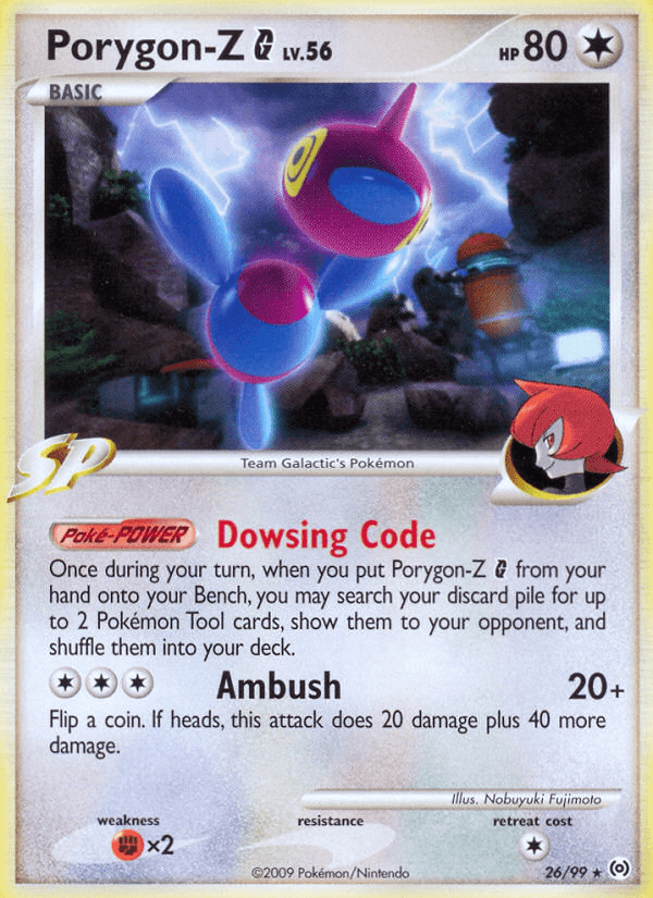 Porygon-Z G — Arceus Pokémon TCG card by Nobuyuki Fujimoto