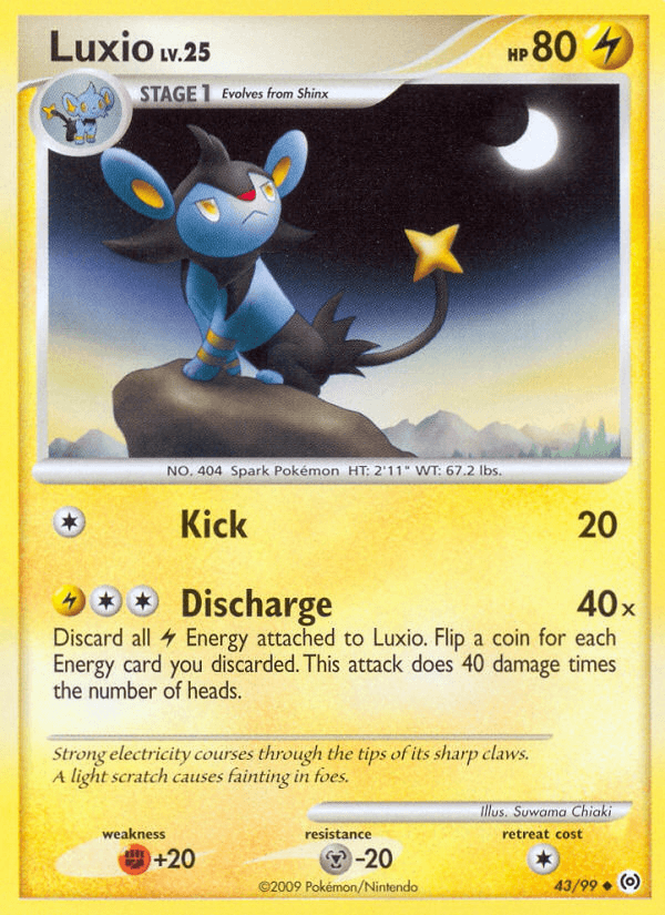 Luxio — Arceus Pokémon TCG card by Suwama Chiaki