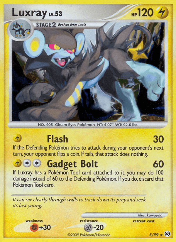 Luxray — Arceus Pokémon TCG card by kawayoo