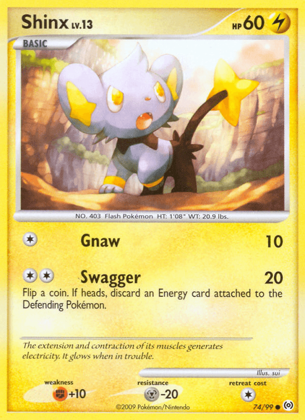 Shinx — Arceus Pokémon TCG card by sui