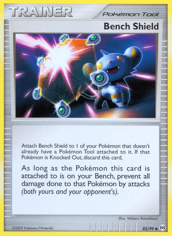 Bench Shield — Arceus Pokémon TCG card by Wataru Kawahara
