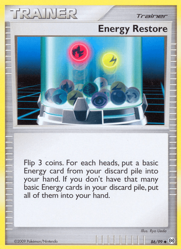 Energy Restore — Arceus Pokémon TCG card by Ryo Ueda