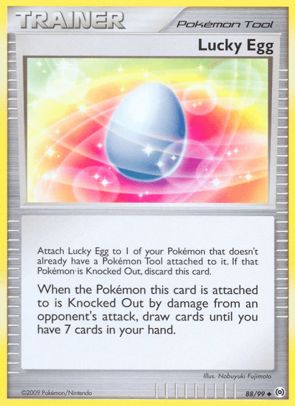 Lucky Egg — Arceus Pokémon TCG card by Nobuyuki Fujimoto