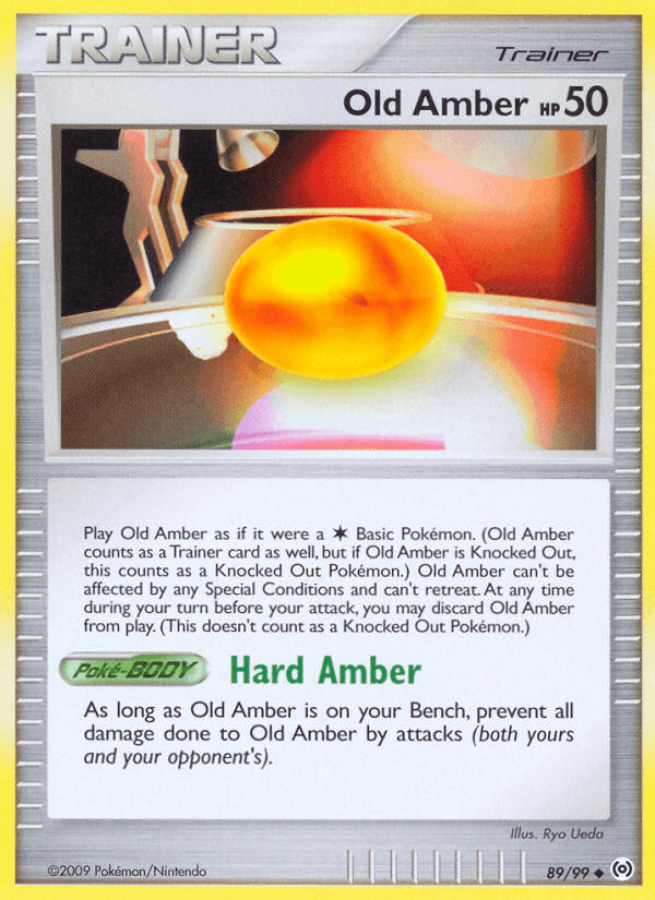 Old Amber — Arceus Pokémon TCG card by Ryo Ueda