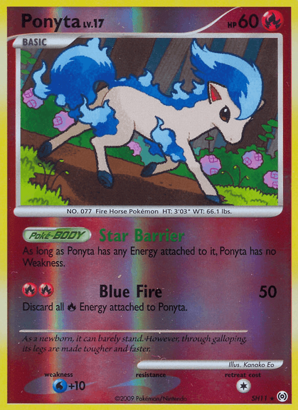 Ponyta (Shiny) — Pokémon TCG card