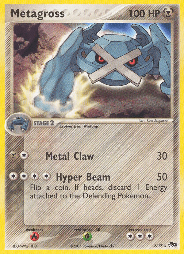 Metagross — POP Series 1 Pokémon TCG card by Ken Sugimori