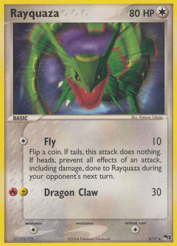 Rayquaza — Pokémon TCG card