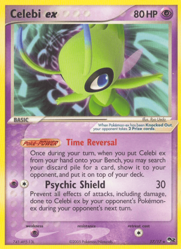 Celebi ex (Holo) — Pokémon TCG card