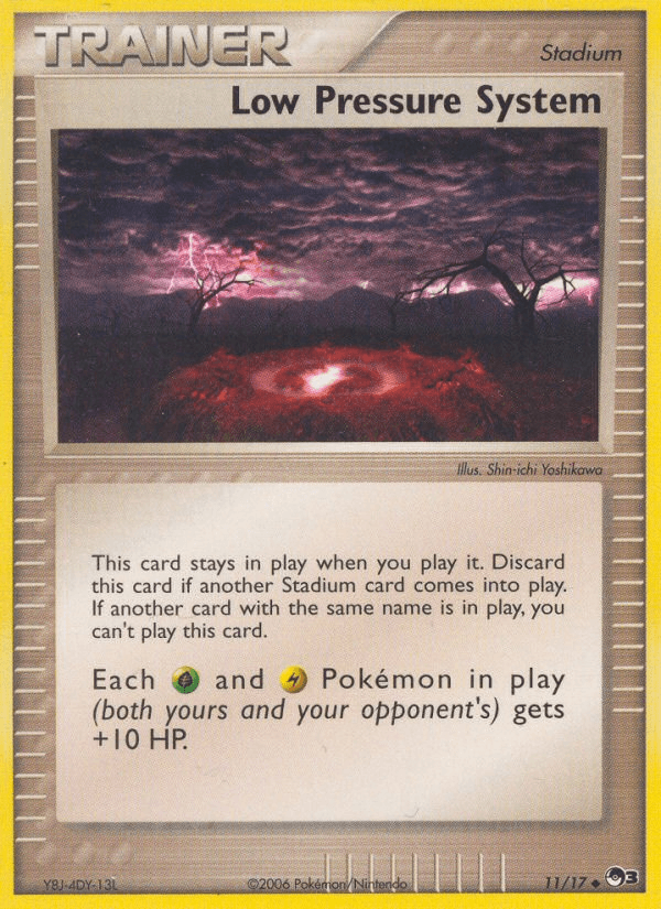 Low Pressure System — POP Series 3 Pokémon TCG card by Shin-ichi Yoshikawa