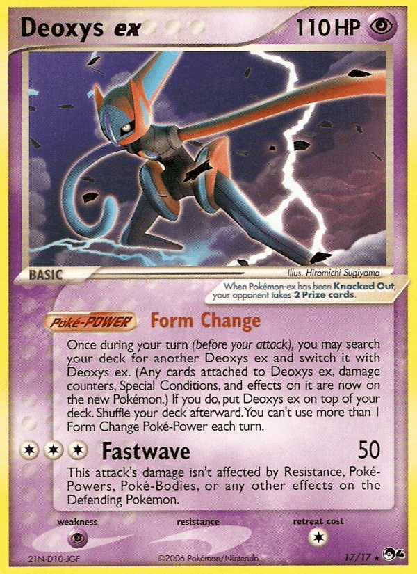Deoxys ex — POP Series 4