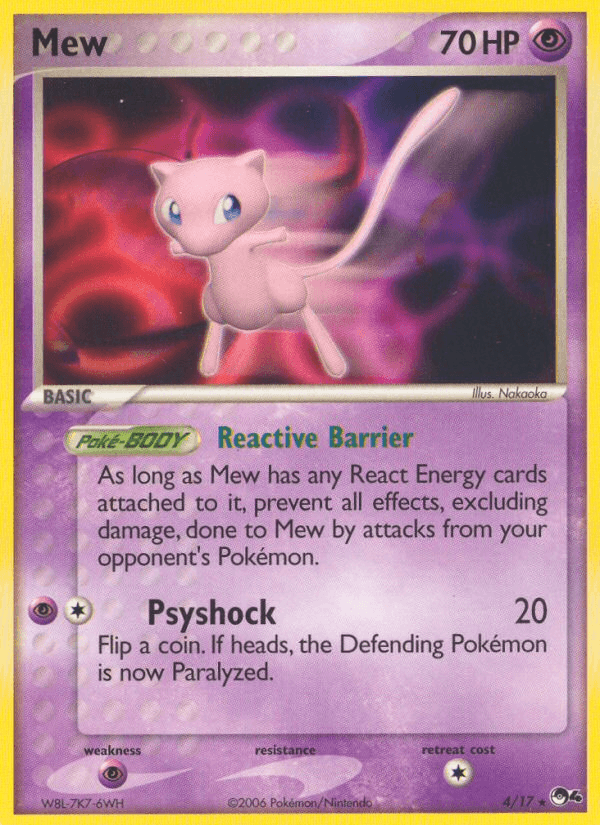 Mew — Pokémon TCG card