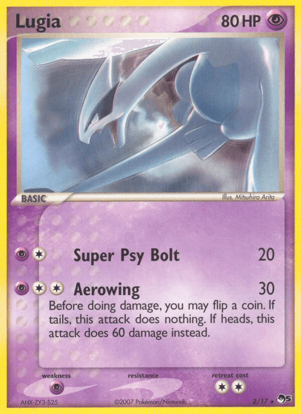 Lugia — Pokémon TCG card