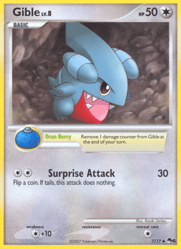 Gible — POP Series 6