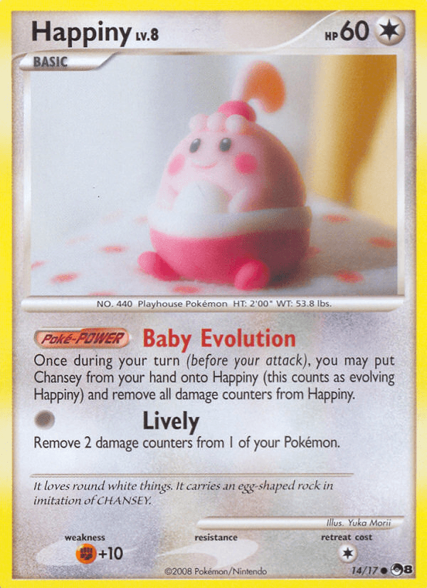Happiny — Pokémon TCG card