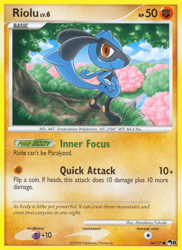 Riolu (Cracked Ice Holo) — Miscellaneous Cards & Products