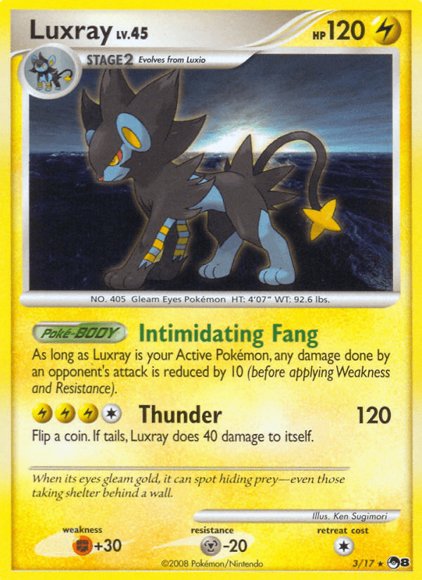 Luxray — Pokémon TCG card