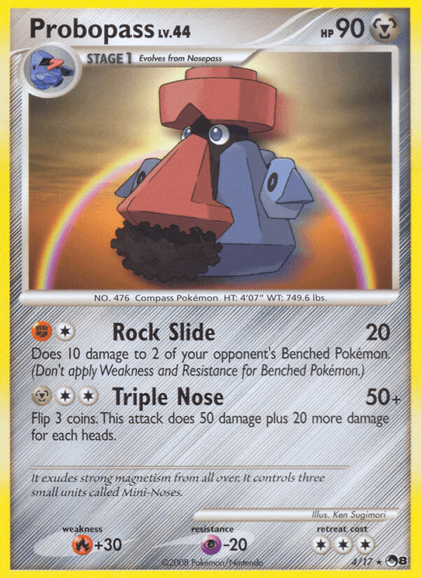 Probopass — POP Series 8 Pokémon TCG card by Ken Sugimori