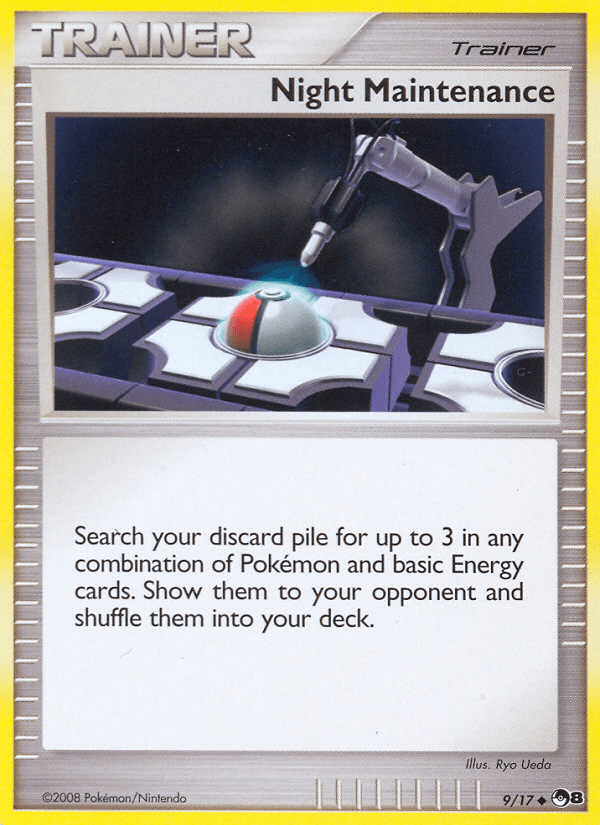 Night Maintenance — POP Series 8 Pokémon TCG card by Ryo Ueda