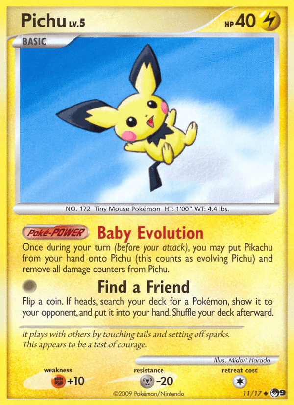 Pichu — Pokémon TCG card