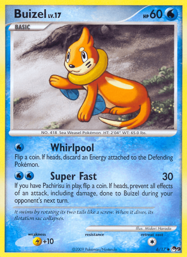 Buizel — Pokémon TCG card