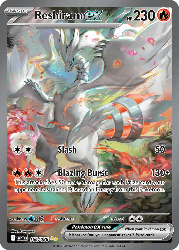 Reshiram ex - 166/086 — SV: White Flare