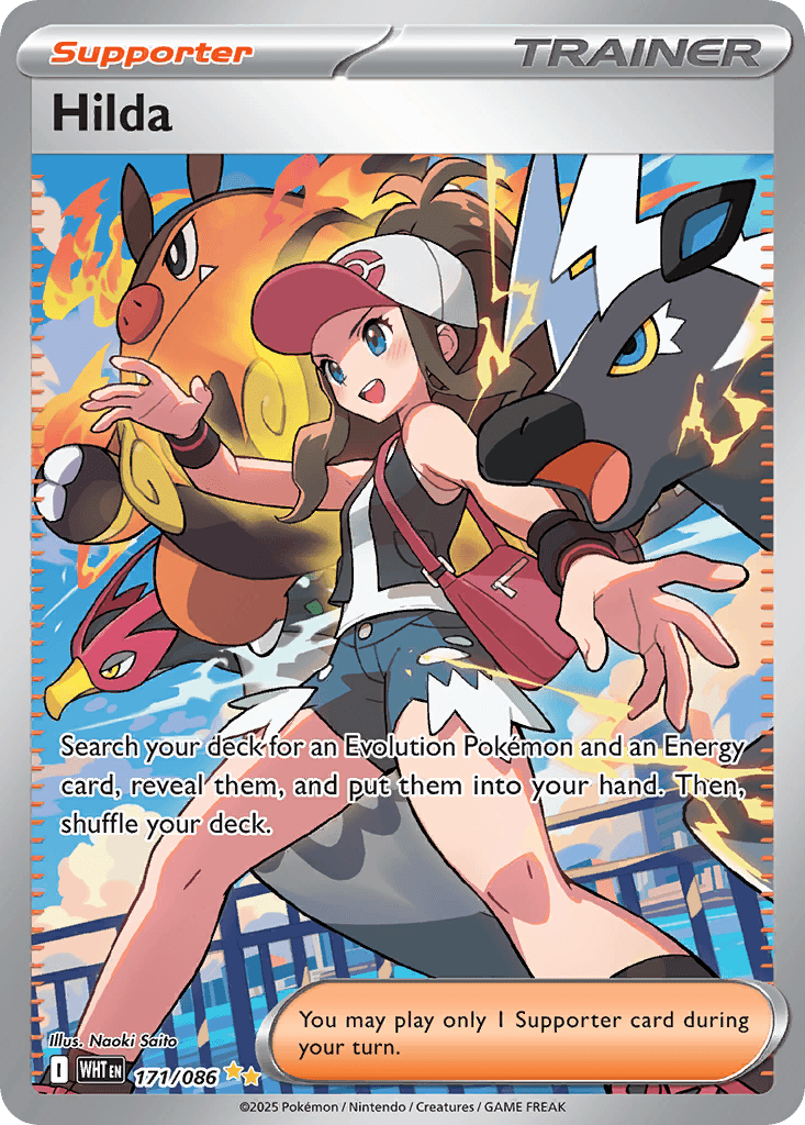 Hilda - 171/086 — Pokémon TCG card