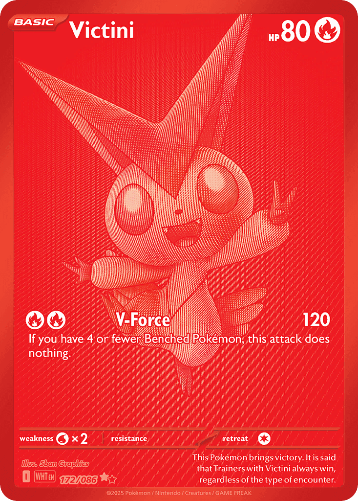 Victini - 172/086 — SV: White Flare